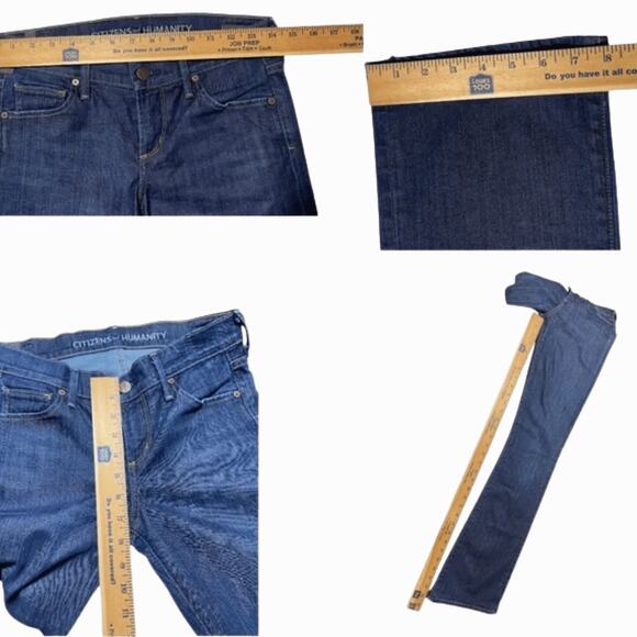 Citizens of Humanity size 26 flair dark wash bootcut - Picture 5 of 5